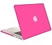 Mosiso Plastic Hard Case with Keyboard Cover with Screen Protector for MacBook Pro Retina 13 Inch, Light Red