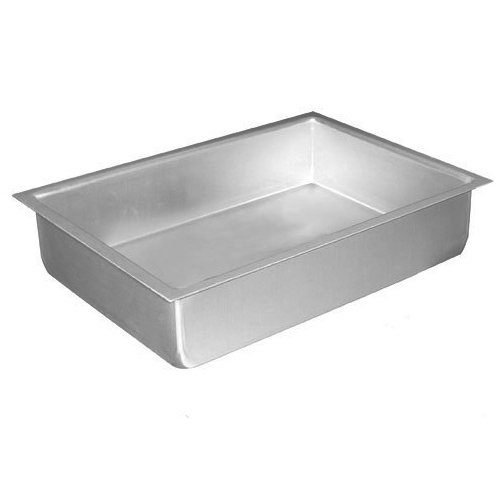 Fat Daddio's Anodized Aluminum Sheet Cake Pan, 12 Inch by 18 Inch by 4 Inch