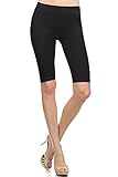 Basico Women's Seamless Knee Length Capri Leggings