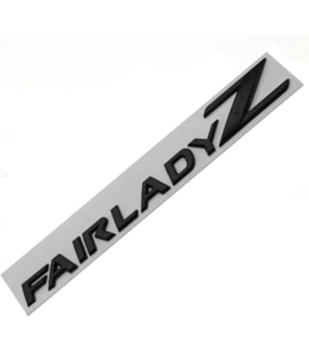 Amazon.com: Generic 3D Silver Fairlady Z Letter car Sticker