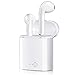 Bluetooth Headphones, Wireless Earbuds Headphone Stereo in-Ear Noise Canceling Headset with 2 Wireless Built-in Mic Earphone and Charging Case