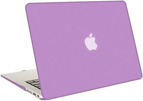 MacBook Air 13 Case, TAKSON Hard Case Cover for Apple MacBook Air 13.3" (A1466 &amp; A1369) Protective Case, carrying case (Purple)