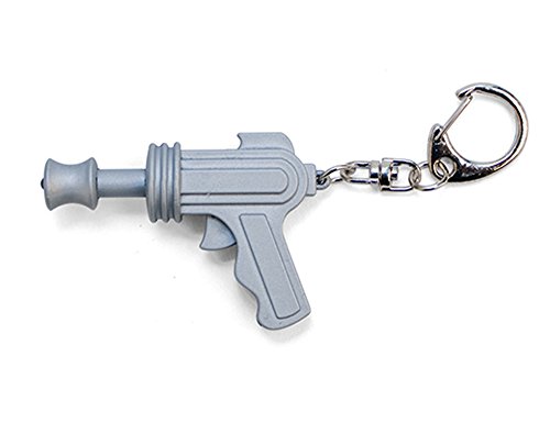 Space Gun Keyring - Led Light And Sound.