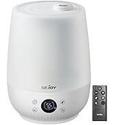 Humidifiers for Bedroom,4.5L Ultrasonic Cool Mist Humidifiers (Frosted)