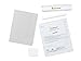 Pearhead Babyprints Newborn Baby Handprint and Footprint Deluxe Wall Photo Frame & No Bake Impression Kit, Gray