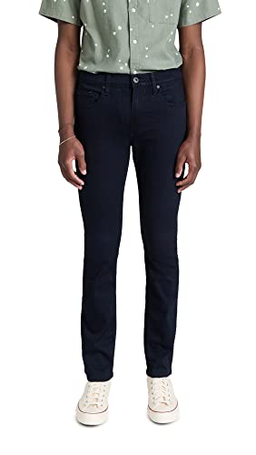 PAIGE Men's Federal Transcend Slim Straight Jeans - 34", Indigo, 30