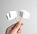 Happy Shop Mini Blank Toothpick Flags 200 Pcs White Flags Labeling Marking Cheese Markers Food Picks for Party Cake Food Cheeseplate Appetizers