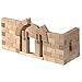 HABA Roman Arch Wooden Architectural Building Blocks - 114 Piece Set