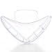 Mekudos Corner Guards - Baby Proofing - Clear - 4 Pack Safety Covers - Large Protector - Child Proof Table Bumpers - Fit for Glass Furniture