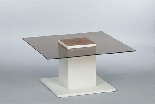 Couchtisch Woods 16740 Wohnzimmertisch Glastisch Tisch Weiss Glas Amazon De Kuche Haushalt