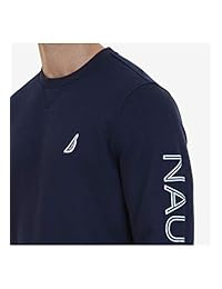 Nautica - Sudadera de manga larga con cuello redondo