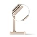 Satechi Aluminum Apple Watch Charging Stand Dock - Compatible with Apple Watch Series 5/4/3/2/1 - Both 38mm and 42mm Models (Gold)