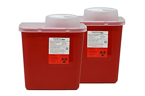 Oakridge Products Large Sharps Container for Home Use and Professional ...