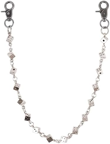Amazon.com: PINKPIN Unisex Dice Pants Wallet Chain with Dice for