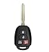 New 4 Button Replacement 2012-2014 Toyota Camry Remote Key Hyq12bdm