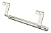 Pro Chef Kitchen Tools Towel Bar - Kitchen Towel Hooks Set of 2 Steel Racks - Over The Cabinet Door Bar Organizer Metal Hanger - No Drill Towel Rack for Bathroom and Kitchen Cabinet Doors Organizers