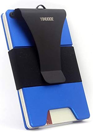 Minimalist Slim Wallet Front Pocket Wallet Minimalist Wallet RFID Blocking With Money Clip (2018 New Version)