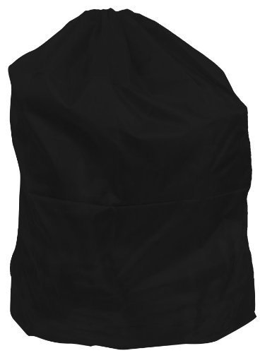 Trademark Home Heavy Duty Jumbo Sized Nylon Laundry Bag, Black by Trademark Home