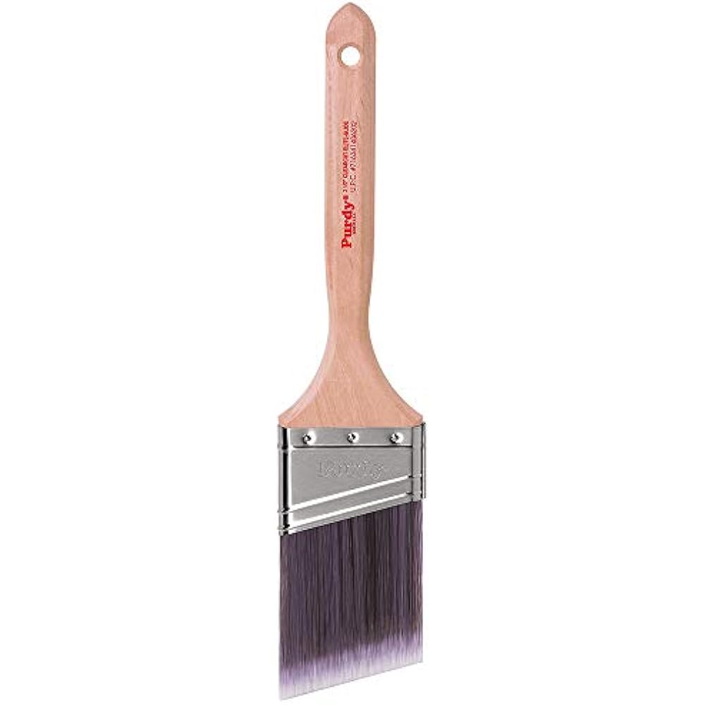 Purdy 144152125 Clearcut Series Glide Angular Trim Paint Brush, 21/2