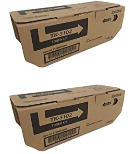 APRONE TK3102 TK-3102 Toner Cartridge Compatible For Kyocera TK-3102 1T02MS0US0 For M3040idn M3540idn FS-2100DN FS-2100D Printer (12500 Pages, Black,2-Pack