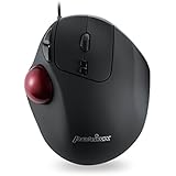 Perixx PERIMICE-517 Wired Ergonomic Trackball Mouse - 7 Button Design - DPI 400/1000
