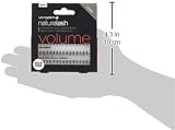 Salon System Individual Bulb Free Ultra Black Medium Flare Lashes view 6
