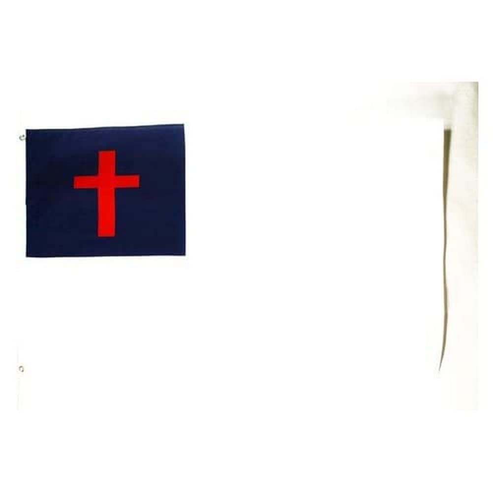 AZ FLAG - Christian Religion Flag - 2x3 Ft - 100D Polyester Christianity Banner with Two Metal Grommets - Fade Resistant - Vivid Colors - 2' x 3' Feet - 90x60 Cm