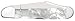 Case Mother-of-Pearl Mini Copperlock Pocket Knife
