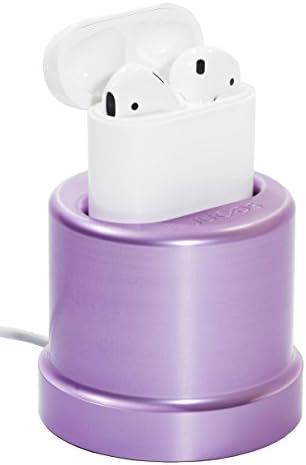 Juoos Charging Dock Stand for Apple Airpods Wireless Bluetooth Headphone Case [Use with Original Cable] (Pink)