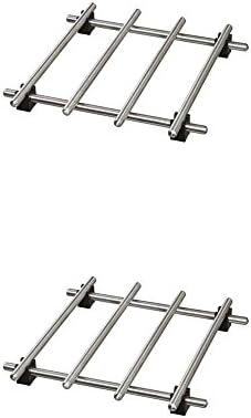 Ikea Trivet (2 Pack) Lamplig Stainless Steel 7 X 7"