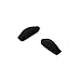 Eye Opening Stuff Replacement Nosepiece Nosepad for Oakley Crosslink OX8030/ Fives Squared OO9238/Valve New 2014 OO9236/Carbon Prime/Holston/Mainlink/Pit Bull/Turbine - Black Euro Fit
