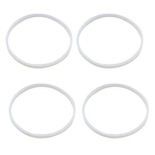 4 Pcs Rubber Gasket Sealing White O Ring Blender Gasket Replacement