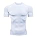 Men's Cool Dry Compression Short Sleeve Sports Baselayer T-Shirts Tops