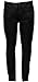 Premium Wear Skinny Stretchable School Uniform Pants for Girls Black 14