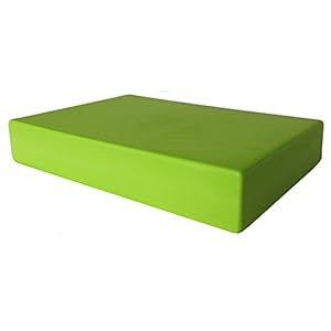 1 x Green EVA Foam FULL Yoga Block