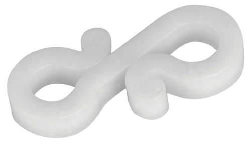 electrosmart Pack of 25 Gutter Hooks - Ideal for Hanging Christmas/Birthday/Anniversary Party Lights on House Garage Guttering etc