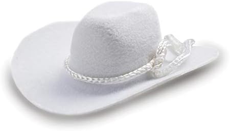 white felt cowboy hat