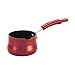 Rachael Ray Classic Brights Hard Enamel Nonstick 0.75-Quart Butter Warmer, Red Gradient