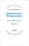 Dictionnaire Wittgenstein by 