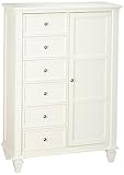 Coaster Sandy Beach Door Chest-White