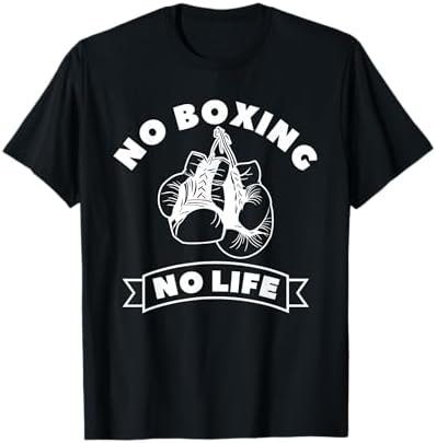 Amazon.com: No Boxing No Life American Man Boxing T-Shirt