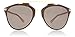 Christian Dior Dior Reflected 1RQP7 Burgundy Peach Reflected Pilot Sunglasses L