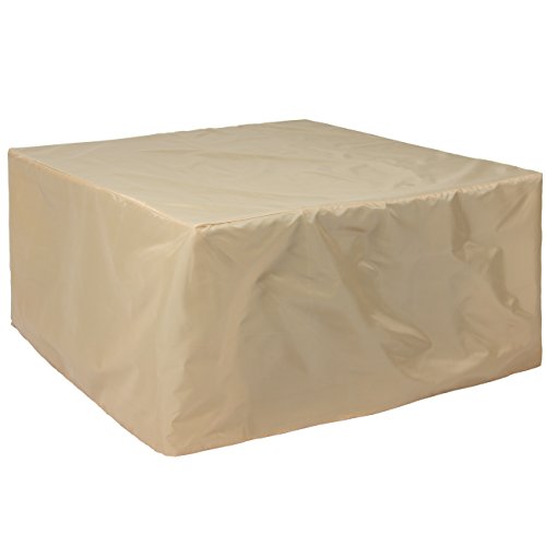 Best Choice Products BCP Extruded Aluminum Gas Outdoor Fire Pit Table With Cover Best Prices