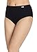 Jockey Women's Underwear Plus Size Elance Brief - 3 Pack, Black, 8