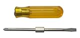 Xcelite CR2 Combination RB2 Phillips/Slotted Reversible Screwdriver Blade, 1/4