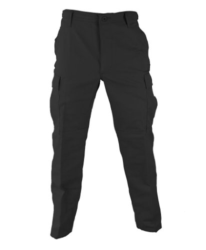 Mens Tactical Pant, Black, Size S Short