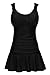 Wantdo Women's One-Piece Push Up Swimsuit Dress Swimwear Beach Suit Beachwear
