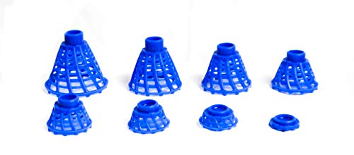 BirTee Pro Winter / Mat Golf Tees - 8 Pack (Blue)