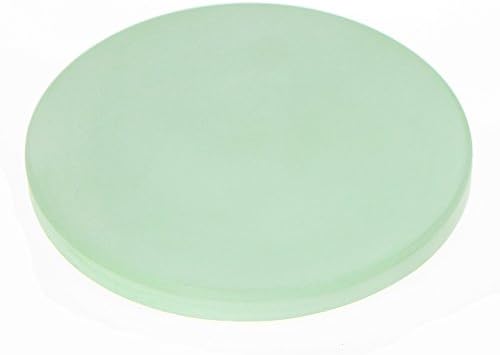 Diatomaceous Earth Cup Mat Super Absorbent Coasters (Round Shape, Light Green)