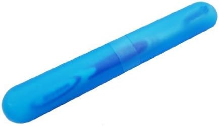 Huuiy Blue Travel Toothbrush Holder Case (Blue)